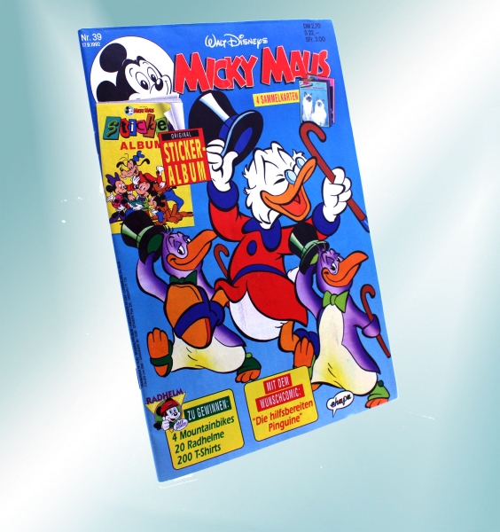 Walt Disneys Micky Maus Comic Nr. 39 (1992): Dagobert Duck - die hilfsbereiten Pinguine von Ehapa